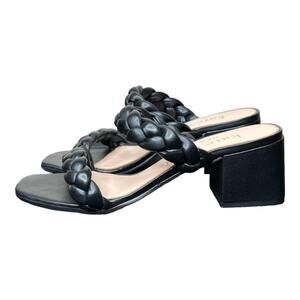 Kate Spade New York Juniper Braided Heel Black Size 8
